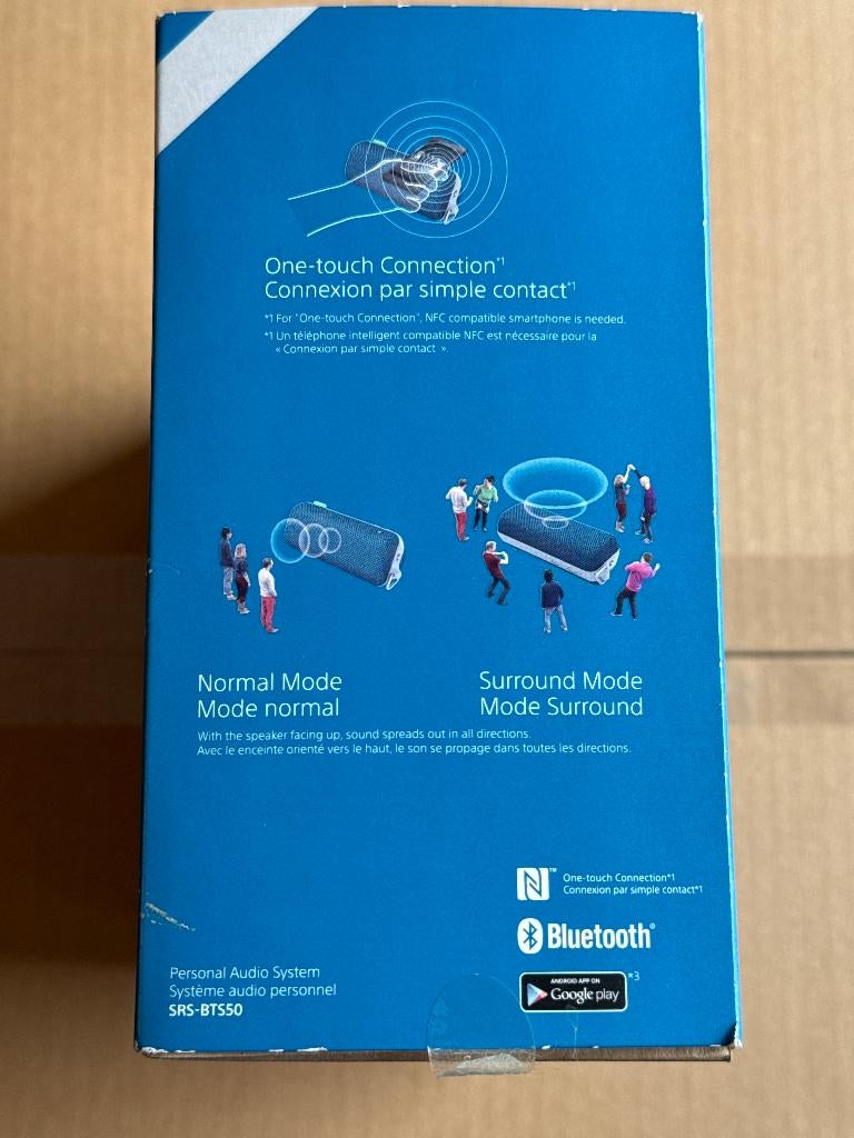 Sony enceinte portable sans fil SRS-BTS50/LC  NEUF val 150, Enlèvement ou Envoi, Neuf, Sony