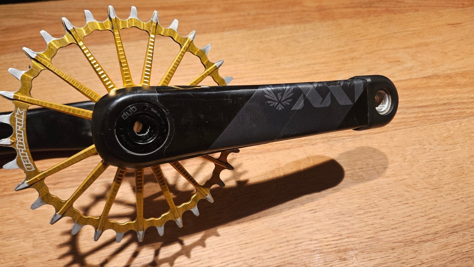 Pedalier Sram XX1 175mm + plateaux 34T garbaruk, Vélos & Vélomoteurs, Enlèvement, Utilisé, Carbone