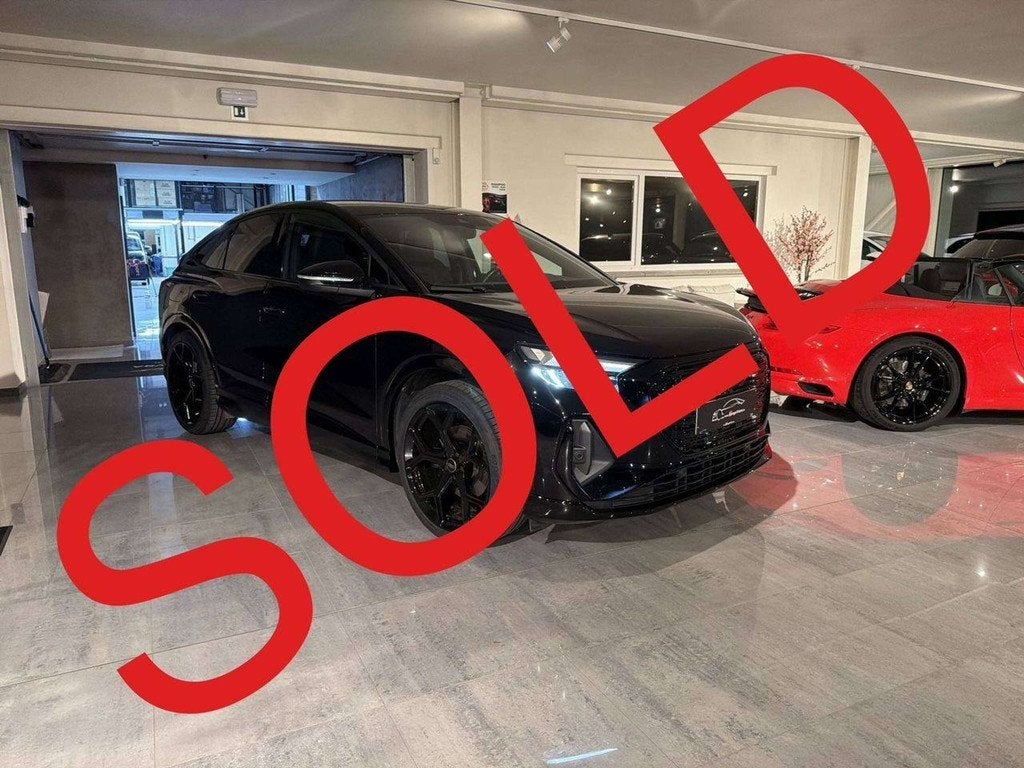 Audi Q4 e-tron SOLD BIJ GARAGE VRIENS YVES BV! (bj 2024), Automaat, Achterwielaandrijving, Zwart, Zwart