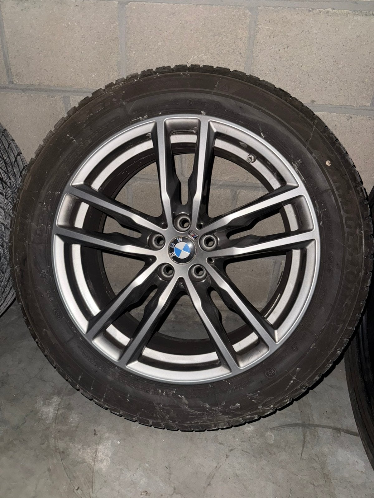 BMW X3 G01 winterset 19 inch origineel. Bridgestone, Gebruikt, Winterbanden, Band(en), Personenwagen