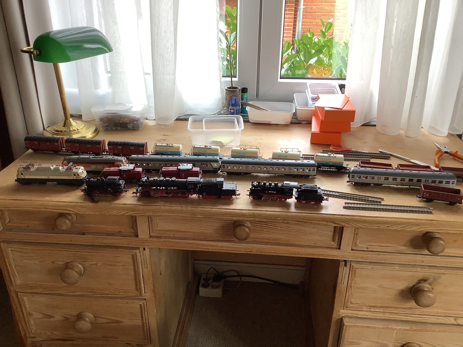 Diverse locs Fleischmann, Märklin, Ophalen, Gebruikt, Locomotief, Fleischmann