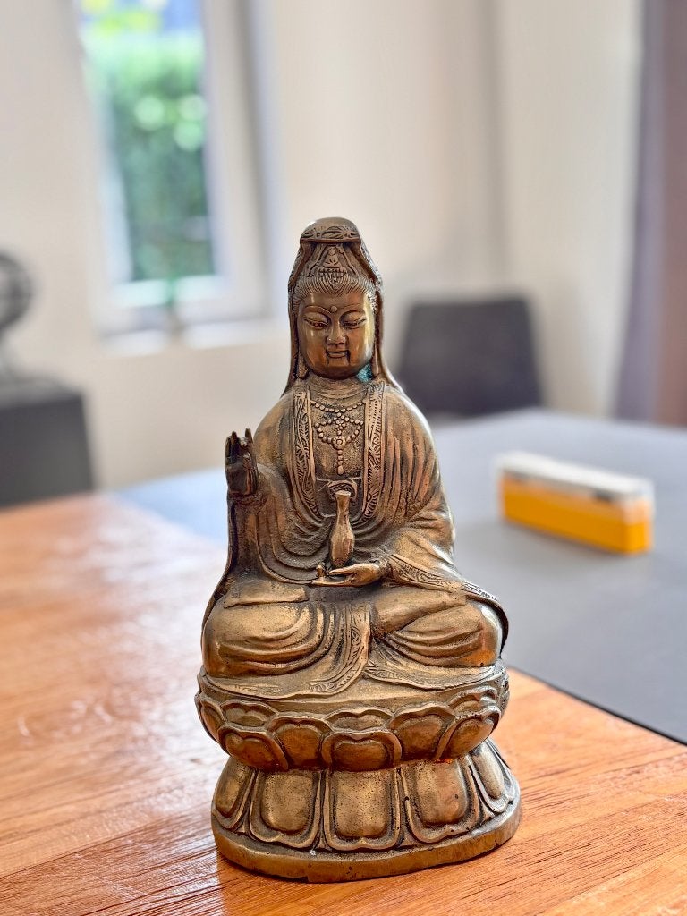 Statue métal lourd Guanyin, Enlèvement ou Envoi