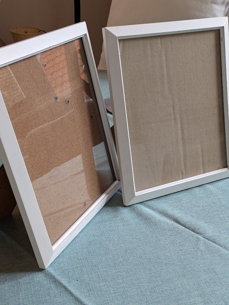 Cadres blancs, Maison & Meubles, Neuf, 23 cm, Enlèvement, Bois