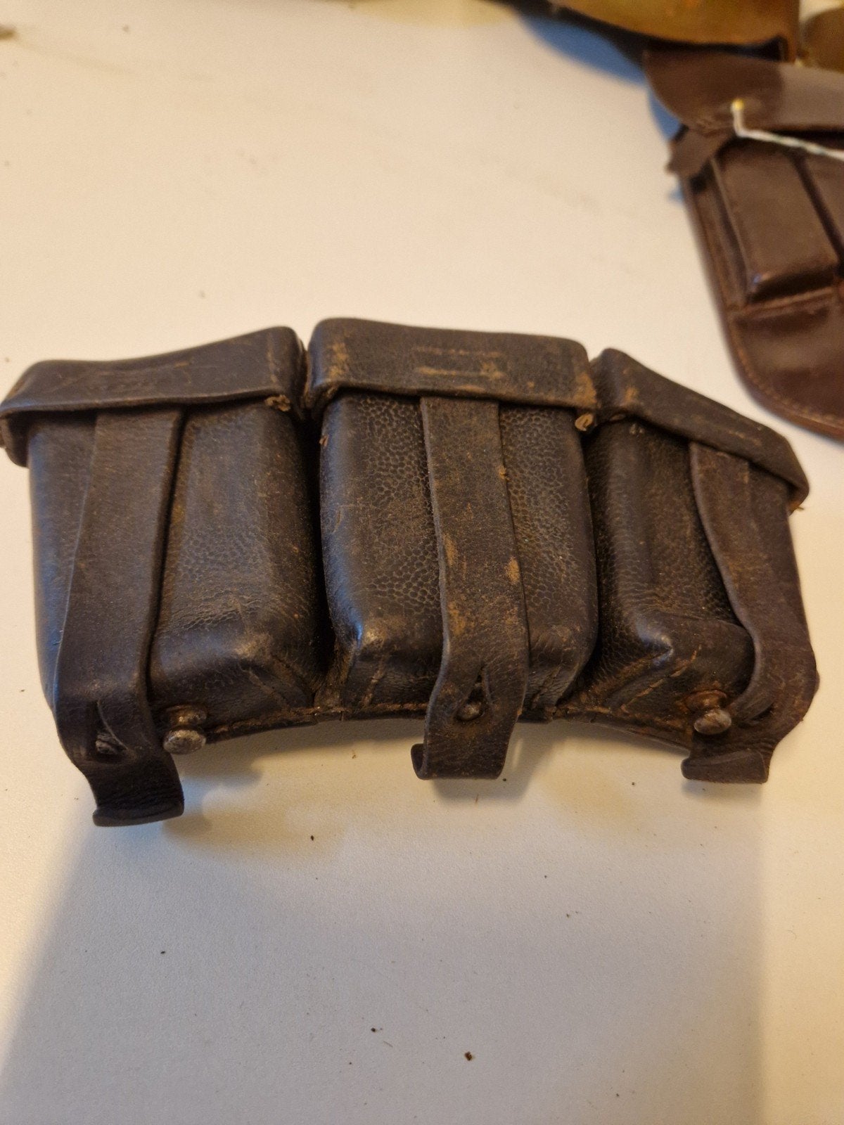 ww2 K98 tasjes zwart, Ophalen of Verzenden