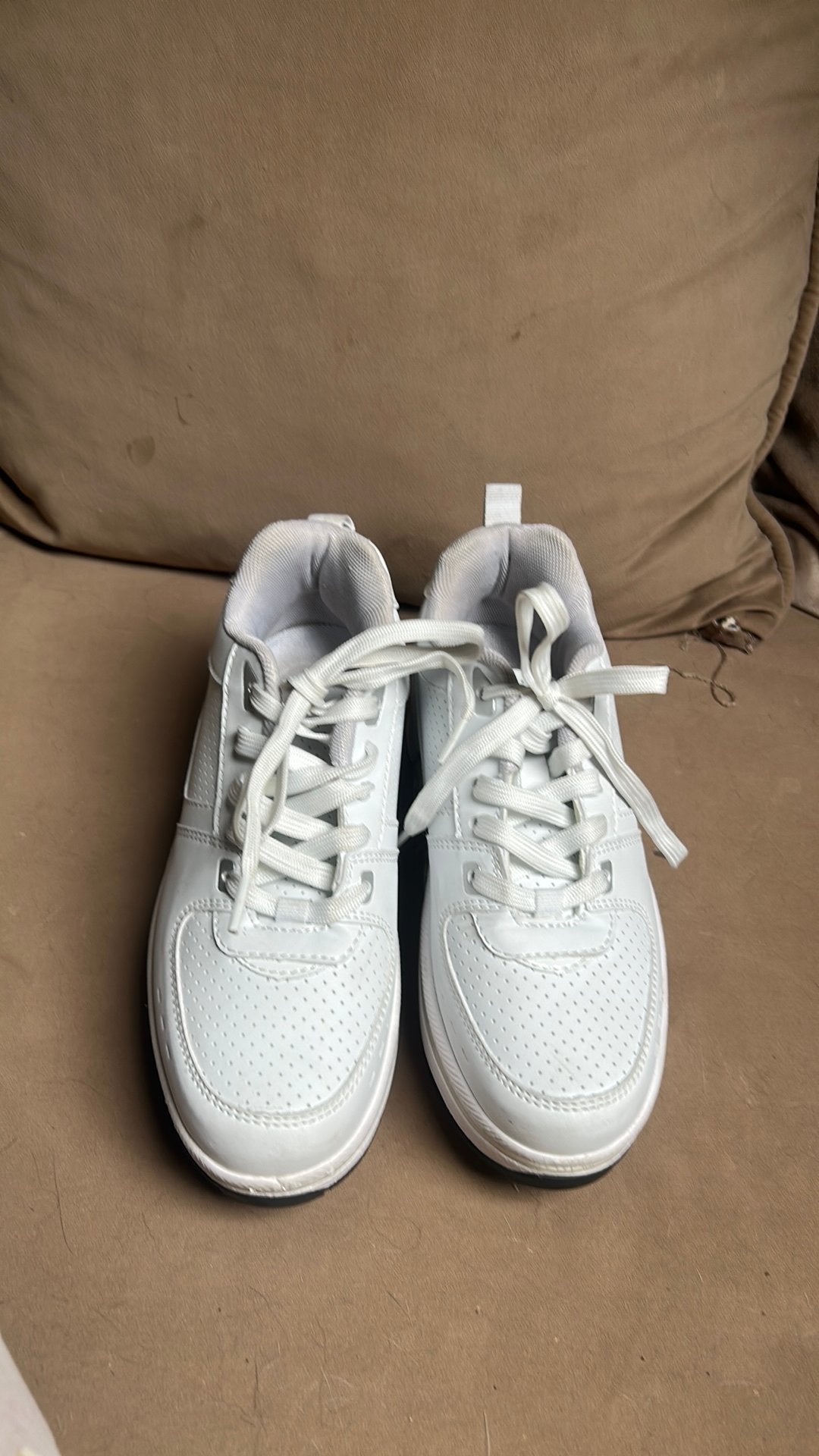 Chaussures rollers blanches, Enlèvement, Comme neuf, Chaussures