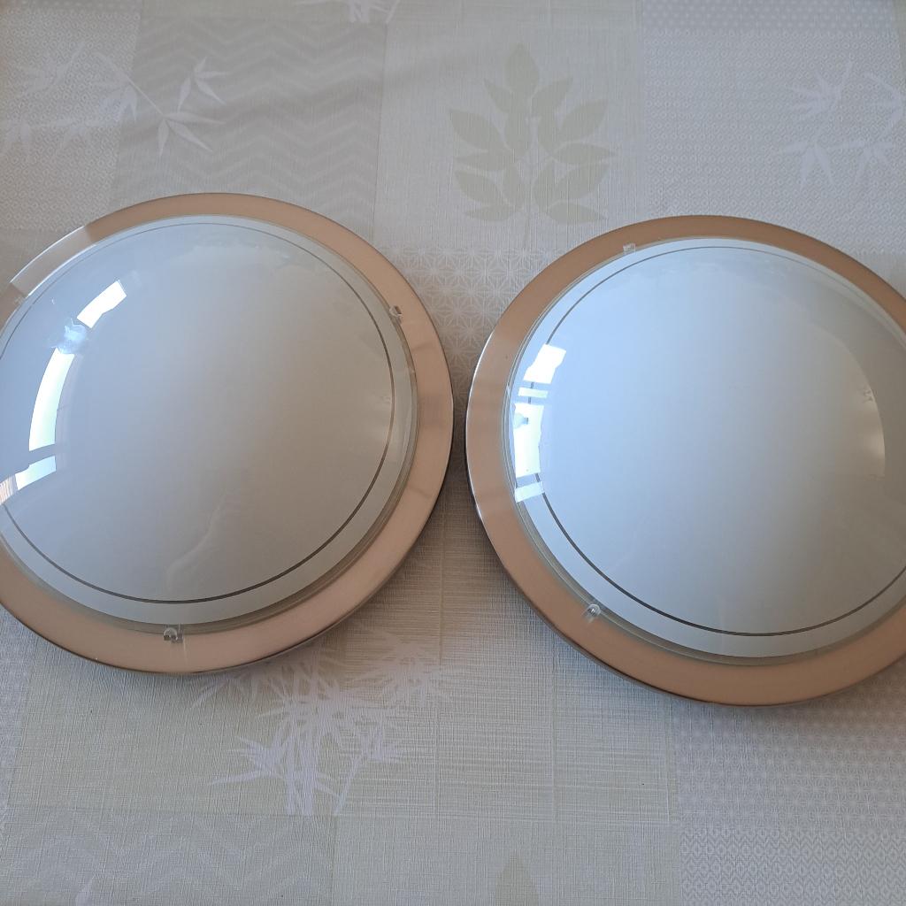 plafonlamp, Ophalen, Zo goed als nieuw, Glas