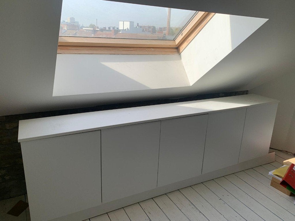 KVIK Buffetkast, 25 à 50 cm, Avec porte(s), 200 cm ou plus, Moins de 100 cm