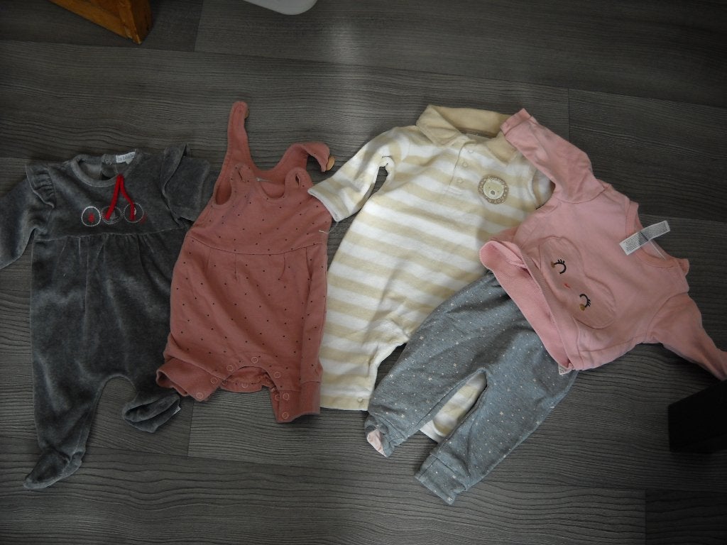 allerlei babykleding-50-56-ook merkjes, Kinderen en Baby's, Ophalen, Gebruikt, Jongetje of Meisje