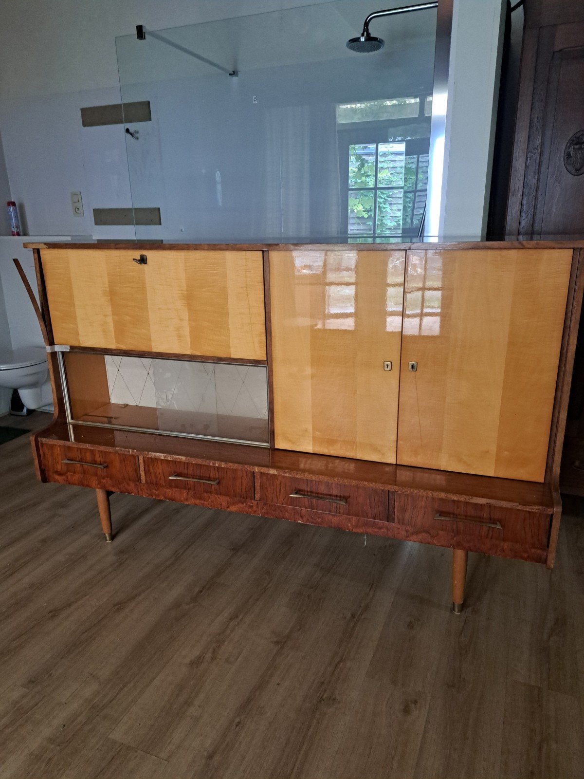 vintage kast, Huis en Inrichting, Kasten | Dressoirs, Ophalen