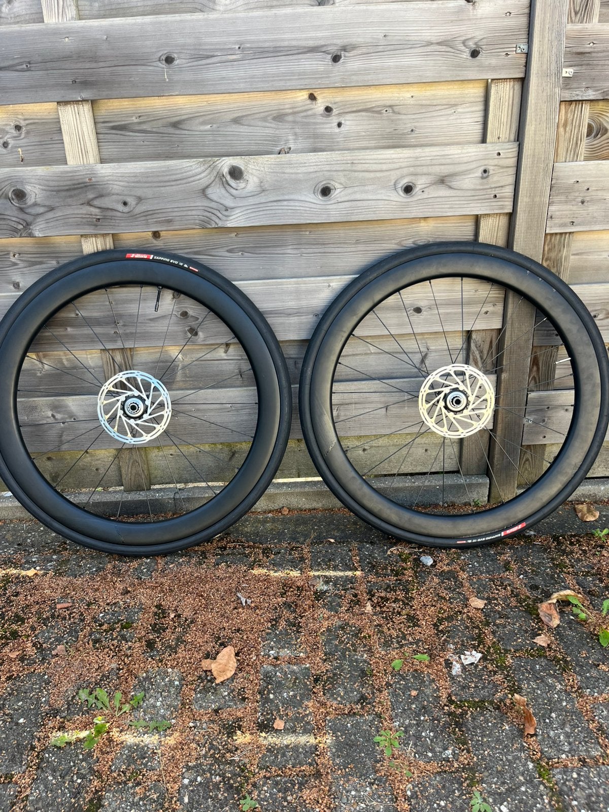 Carbon wielen 50mm, Fietsen en Brommers, Zo goed als nieuw, Racefiets, Carbon, Ophalen