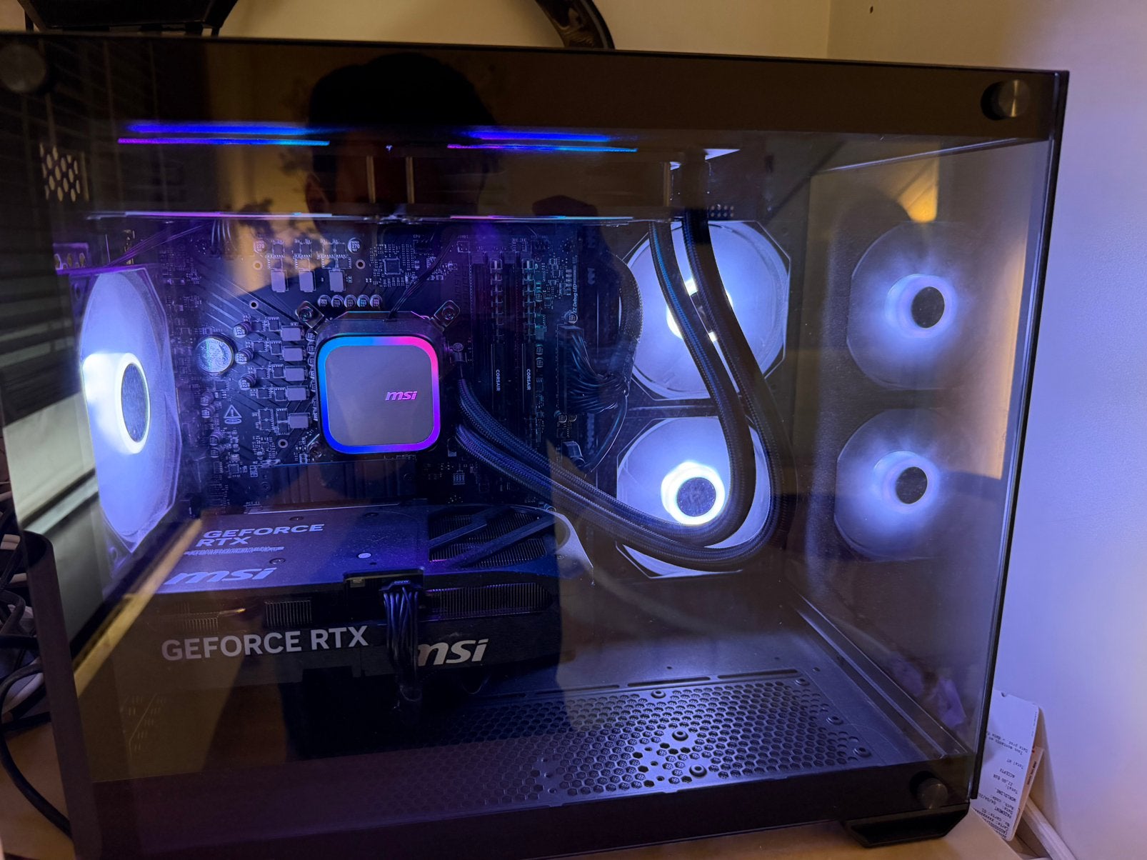 Game computer geoforce rtx 5070 12gb, Computers en Software, Desktop Pc's, Ophalen, Zo goed als nieuw