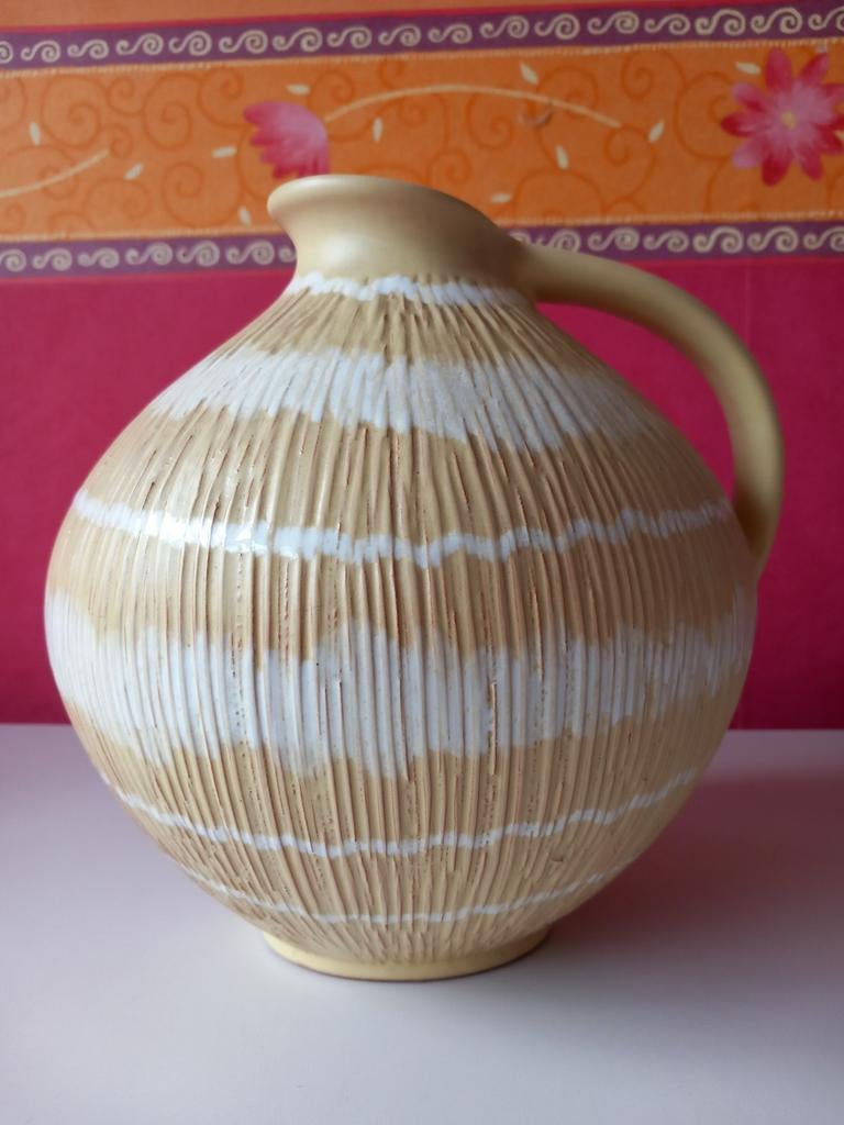 Vase vintage en faïence Waechtersbach, W Germany, 1950-1960, Ophalen of Verzenden