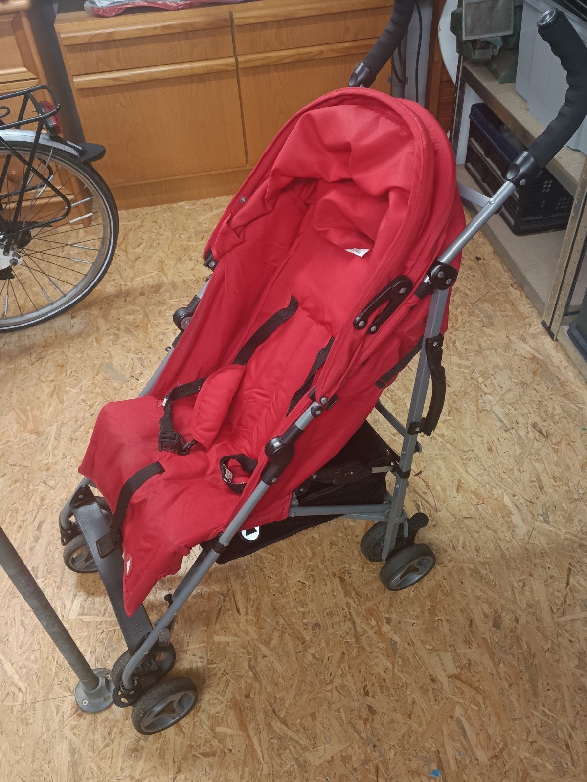 Buggy plooibaar, Ophalen
