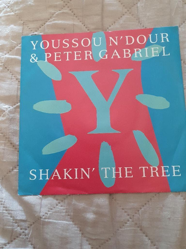 S - Youssou N'Dour & Peter Gabriel – Shakin' The Tree - 1989, Cd's en Dvd's, Vinyl Singles, 7 inch, Ophalen of Verzenden, Zo goed als nieuw