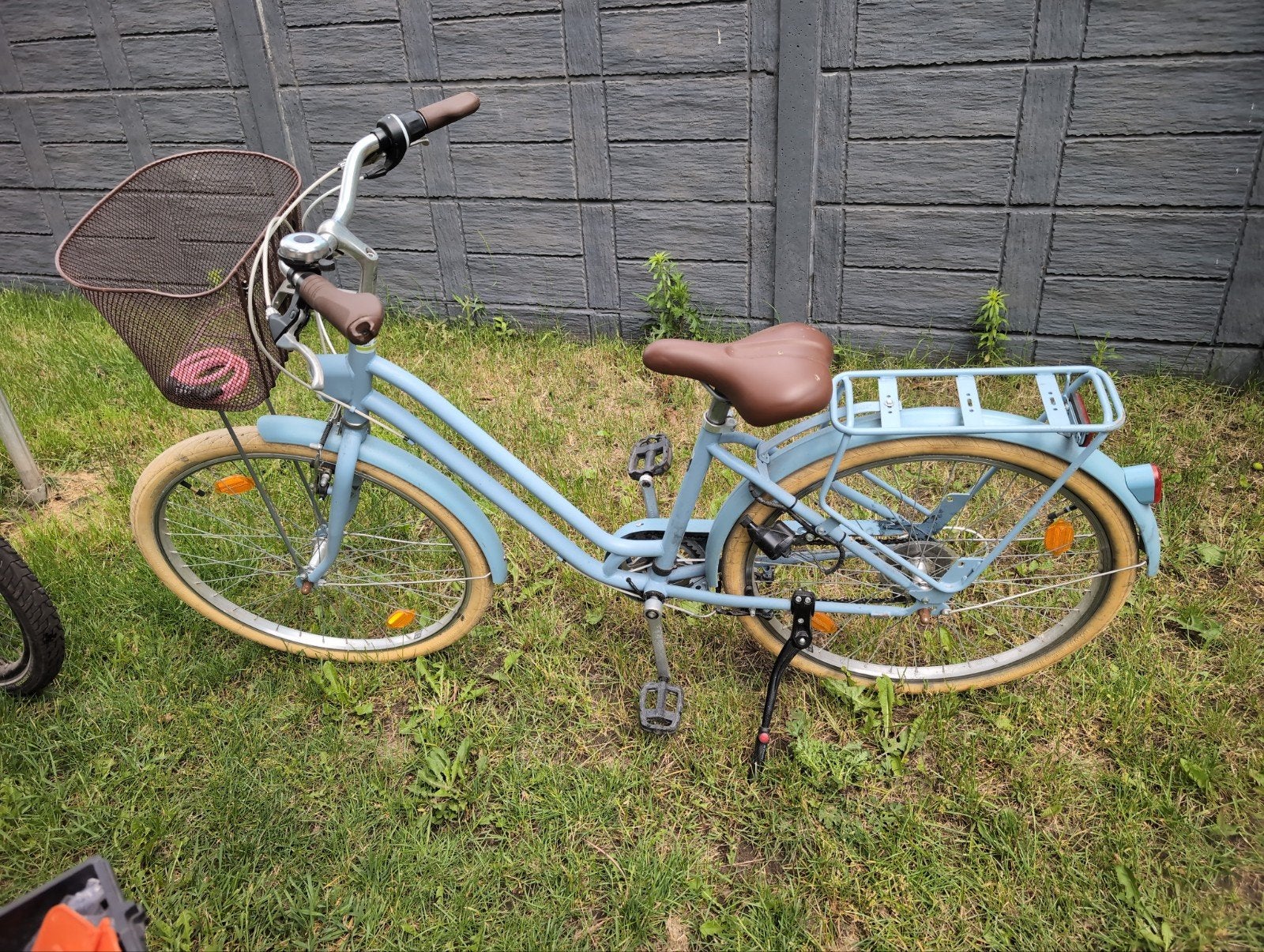 Meisjes fiets., Fietsen en Brommers, Fietsaccessoires | Aanhangwagens en Karren, Ophalen, Zo goed als nieuw