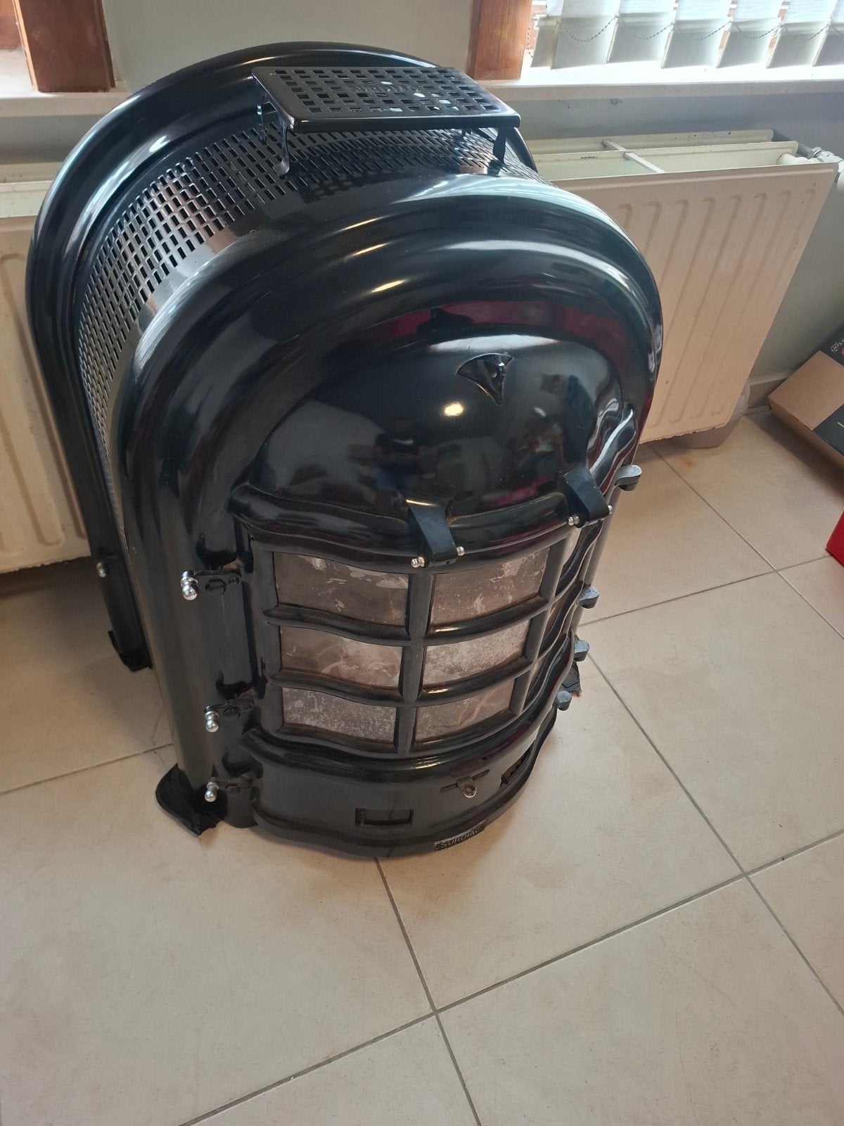 surdiac kachel, Ophalen, Kolenkachel