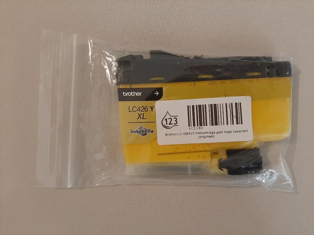 1 cartouche jaune d’Inobella Brother LC426 Y XL, Enlèvement ou Envoi