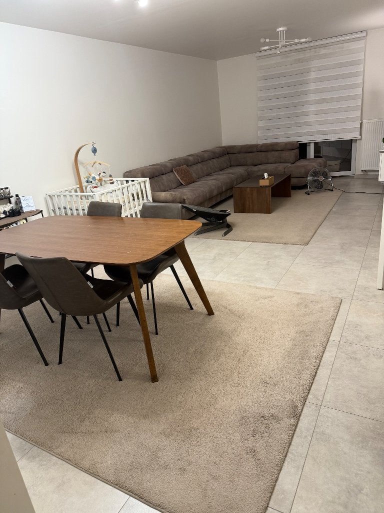 Tapijt beige taupe, 200 cm ou plus, Beige, 150 à 200 cm, Comme neuf
