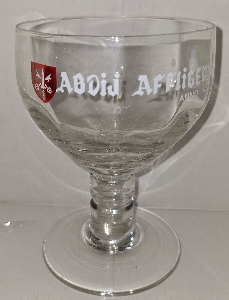Affligem, abbaye d'Affligem, rouge argenté, verre trappiste, Enlèvement ou Envoi, Comme neuf, Verre ou Verres