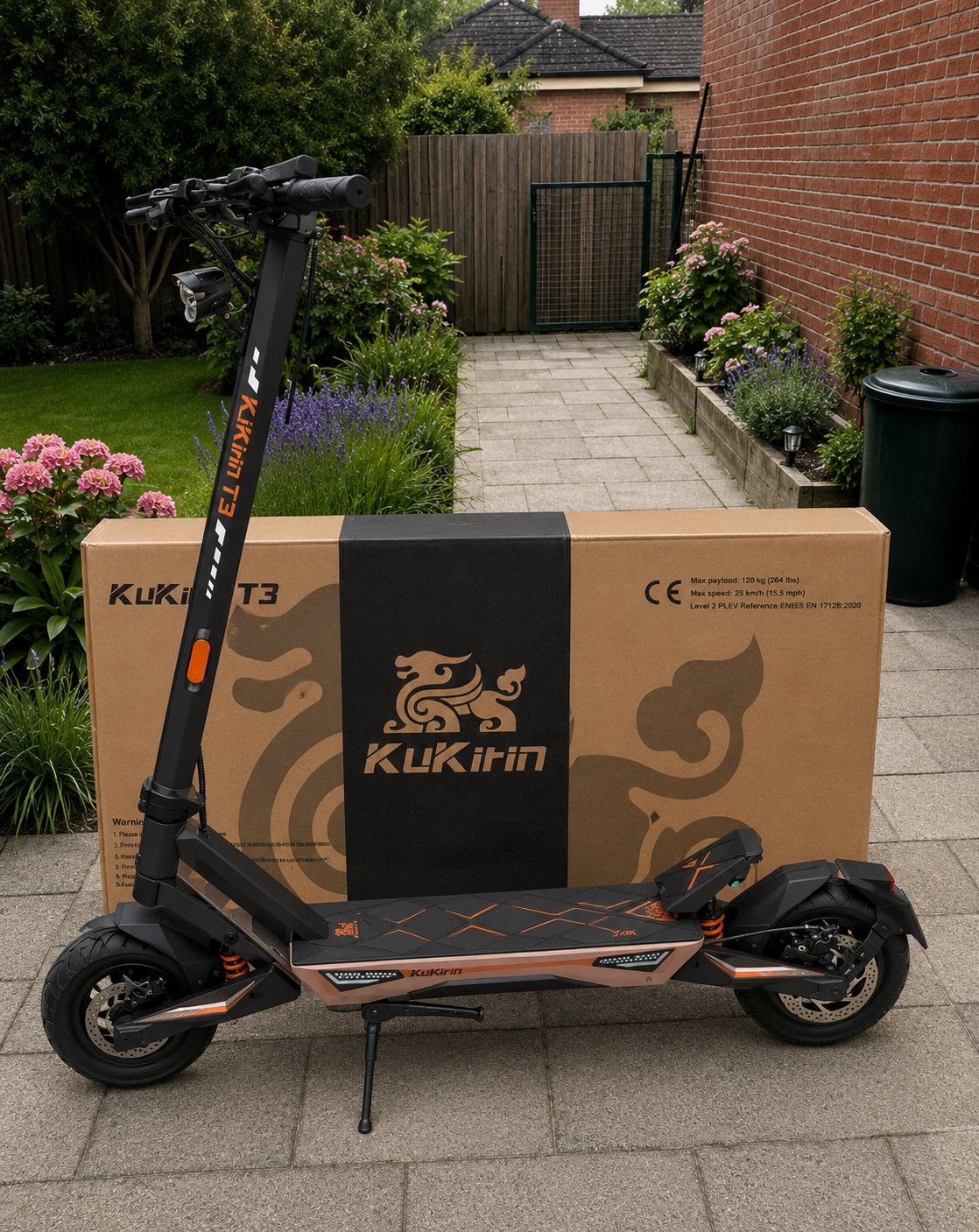 kukirin T3 elektrische scooter, Ophalen, Nieuw