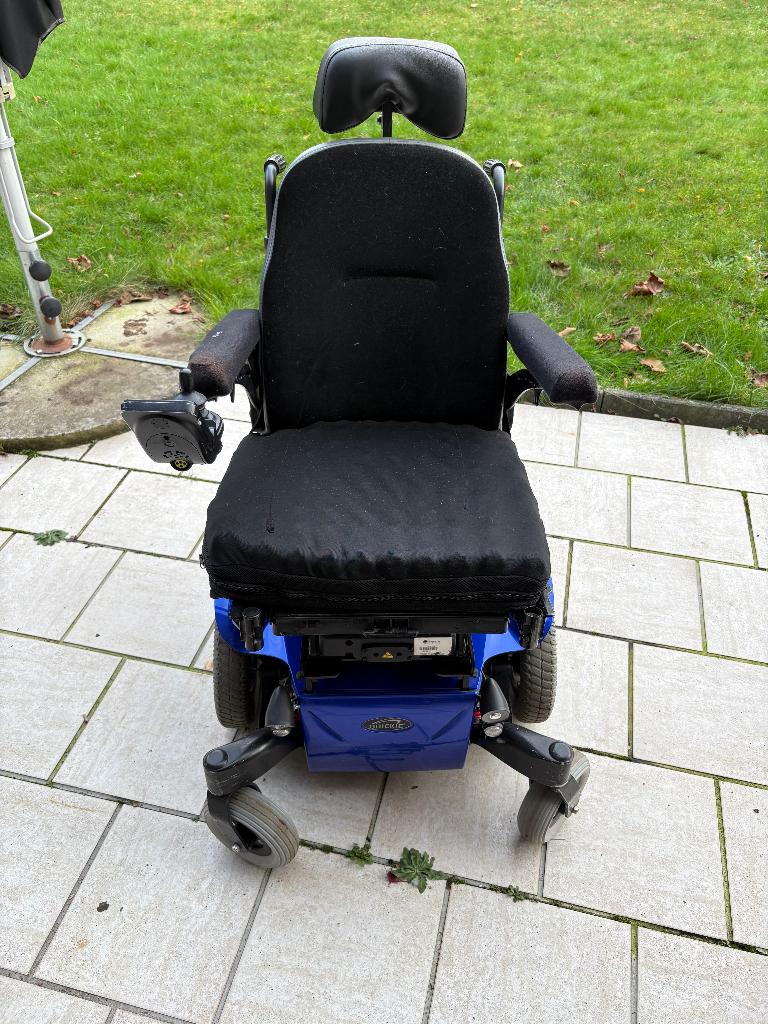 Fauteuil roulant électrique Quickie, Divers, Chaises roulantes, Utilisé, Fauteuil roulant électrique, Enlèvement