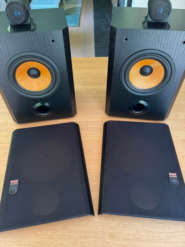 B&W 805 MATRIX - 2-weg luidsprekers, Ophalen, Stereo speakers, Gebruikt, 60 tot 120 watt