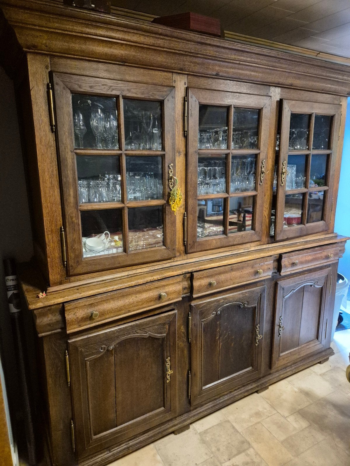 Deux corps vitrine, Huis en Inrichting, Kasten | Buffetkasten