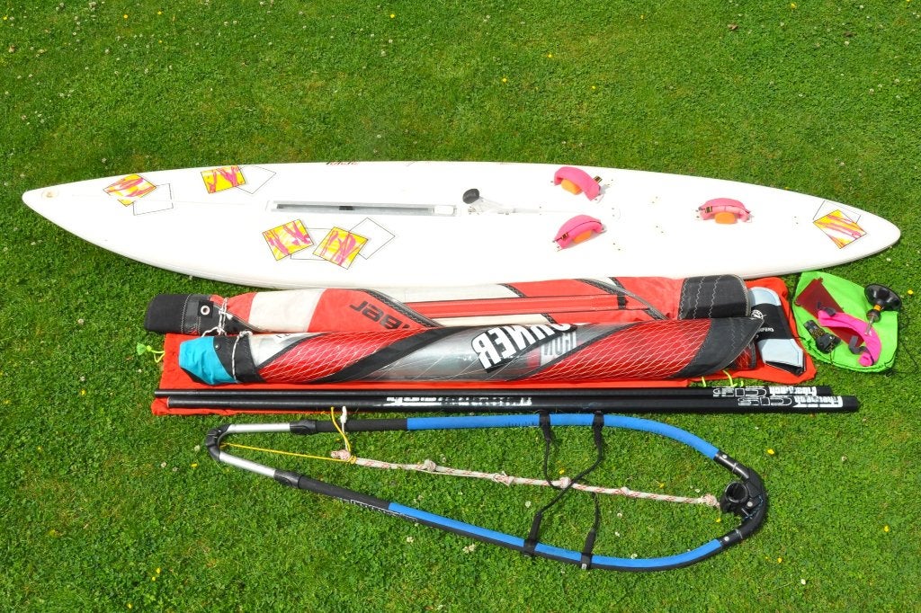 Complete beginnersset, Watersport en Boten, Gebruikt, 3.5 tot 5 m², 300 cm of meer, Complete set