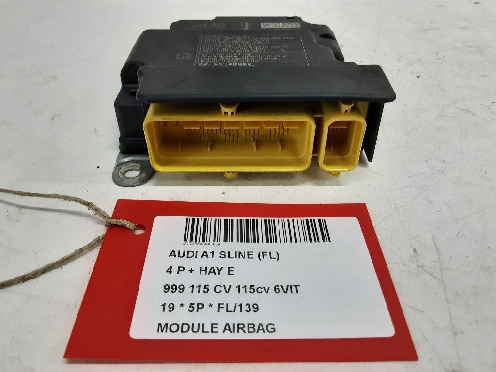 COMPUTER AIRBAG Audi A1 Sportback (GBA) (992959655D), Auto-onderdelen, Gebruikt, Mevr. I. Hauben, Audi, Rue de l'Espoir 34 34
4030  GRIVEGNÉE, BE