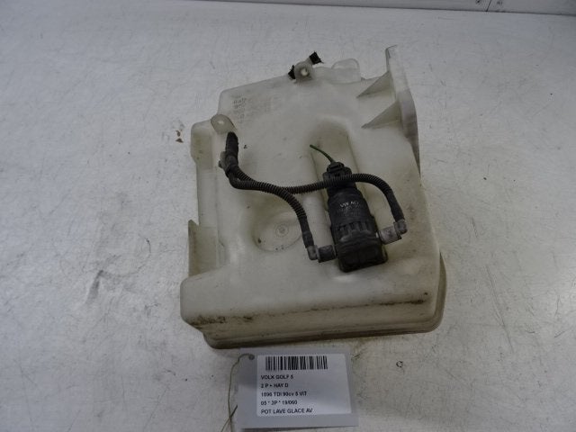 LAVE-GLACE RESERVOIR AVANT Volkswagen Golf V (1K1), Autos : Pièces & Accessoires, Vitres & Accessoires, Volkswagen, Utilisé