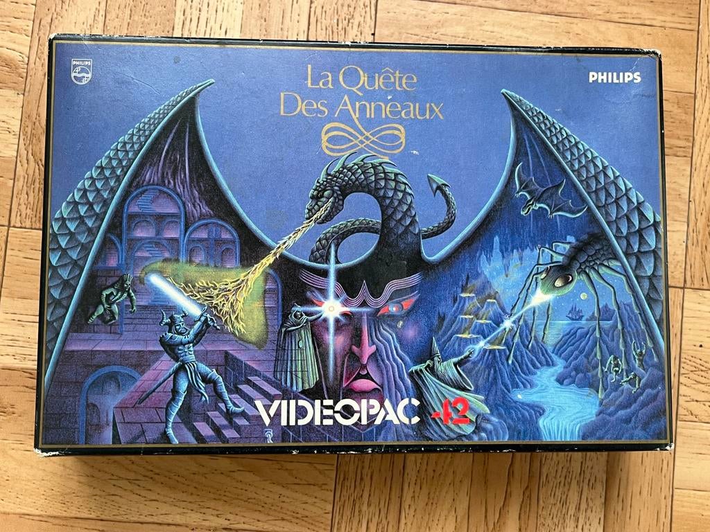 Jeu Videopac 42 : La Quête des Anneaux - Complet &collection, Ophalen of Verzenden