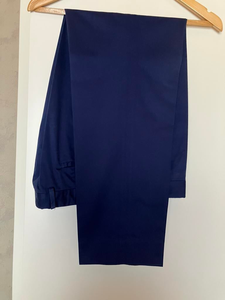 Herenbroek Lab pal zileri maat 54, Ophalen, Zo goed als nieuw, Maat 52/54 (L), Blauw