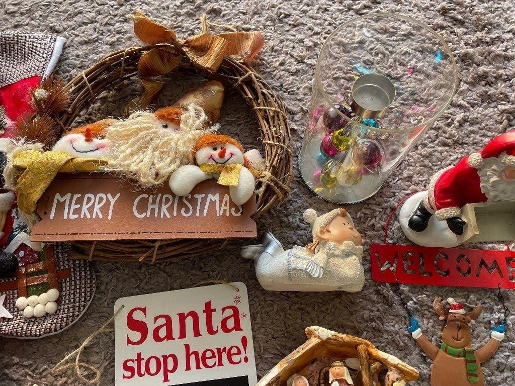 Kerst gerief. Allerlei dingen, Zie omschrijving., Ophalen, Zo goed als nieuw