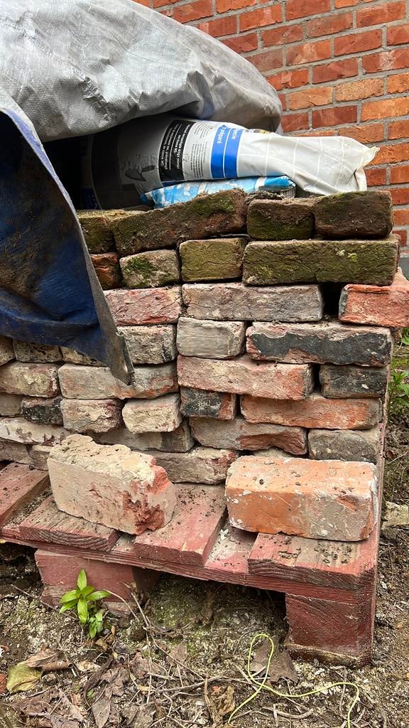 Gratis bakstenen, Doe-het-zelf en Bouw, Ophalen, Bakstenen