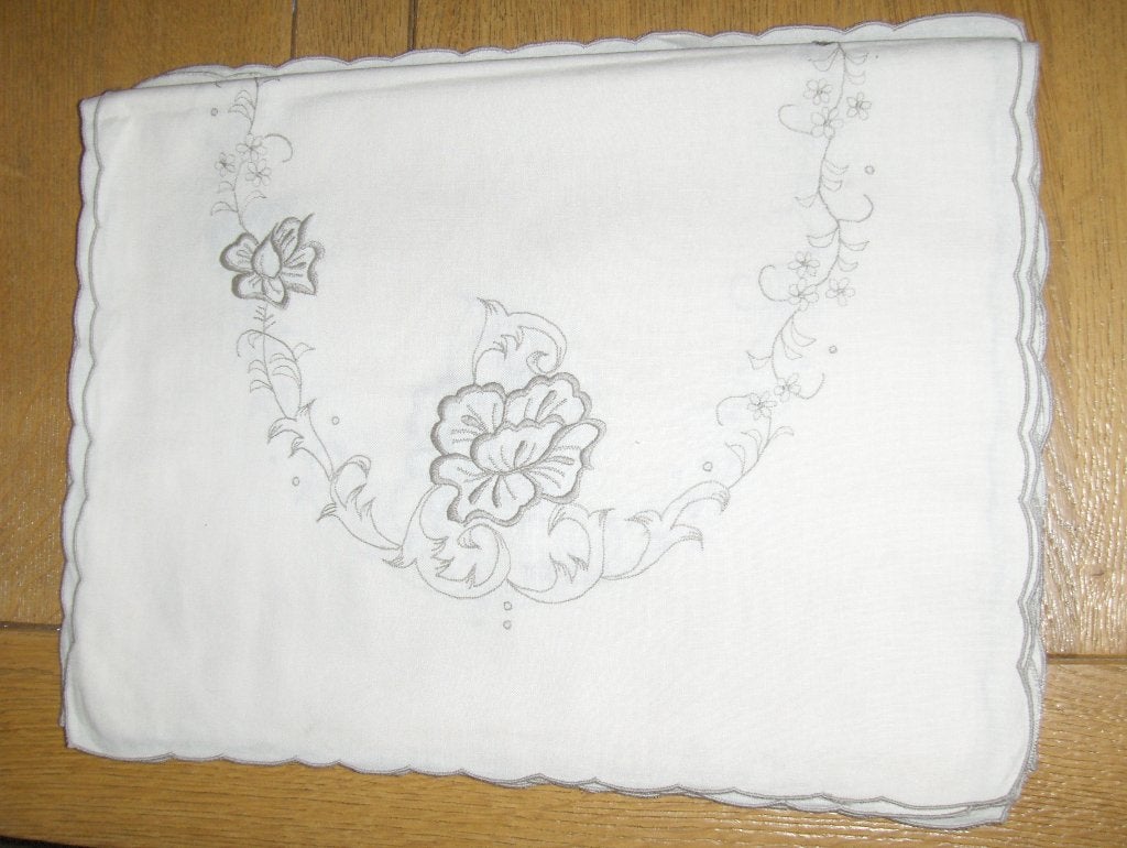 Napperons rectangulaires écrus 100% coton., Enlèvement ou Envoi, Neuf, Rectangle, Coton