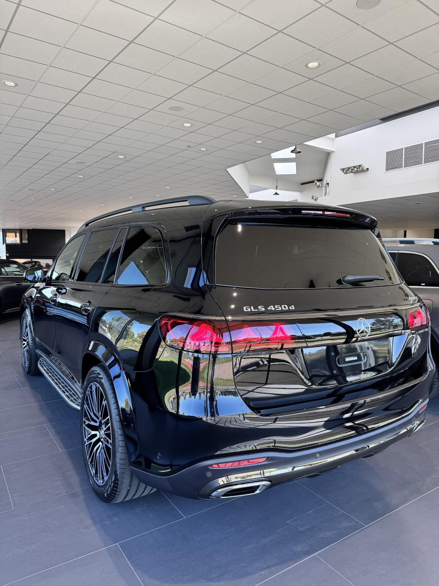 Mercedes-Benz GLS GLS 450d 4MATIC AMG Line DOS 9355, Auto's, Stof, Panoramadak, Diesel, Te koop
