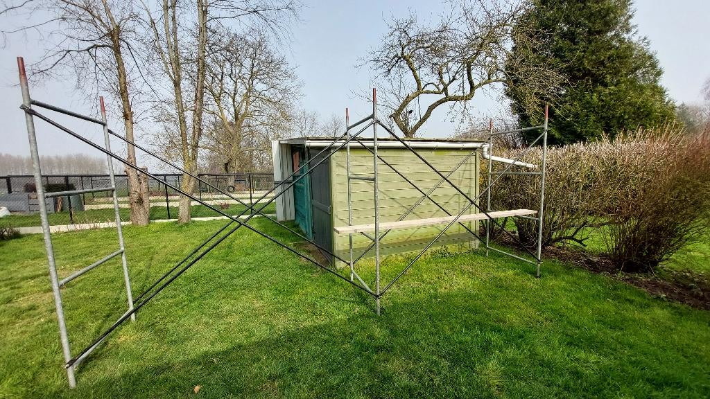 Galva stelling, Doe-het-zelf en Bouw, Ophalen, Gebruikt, IJzer