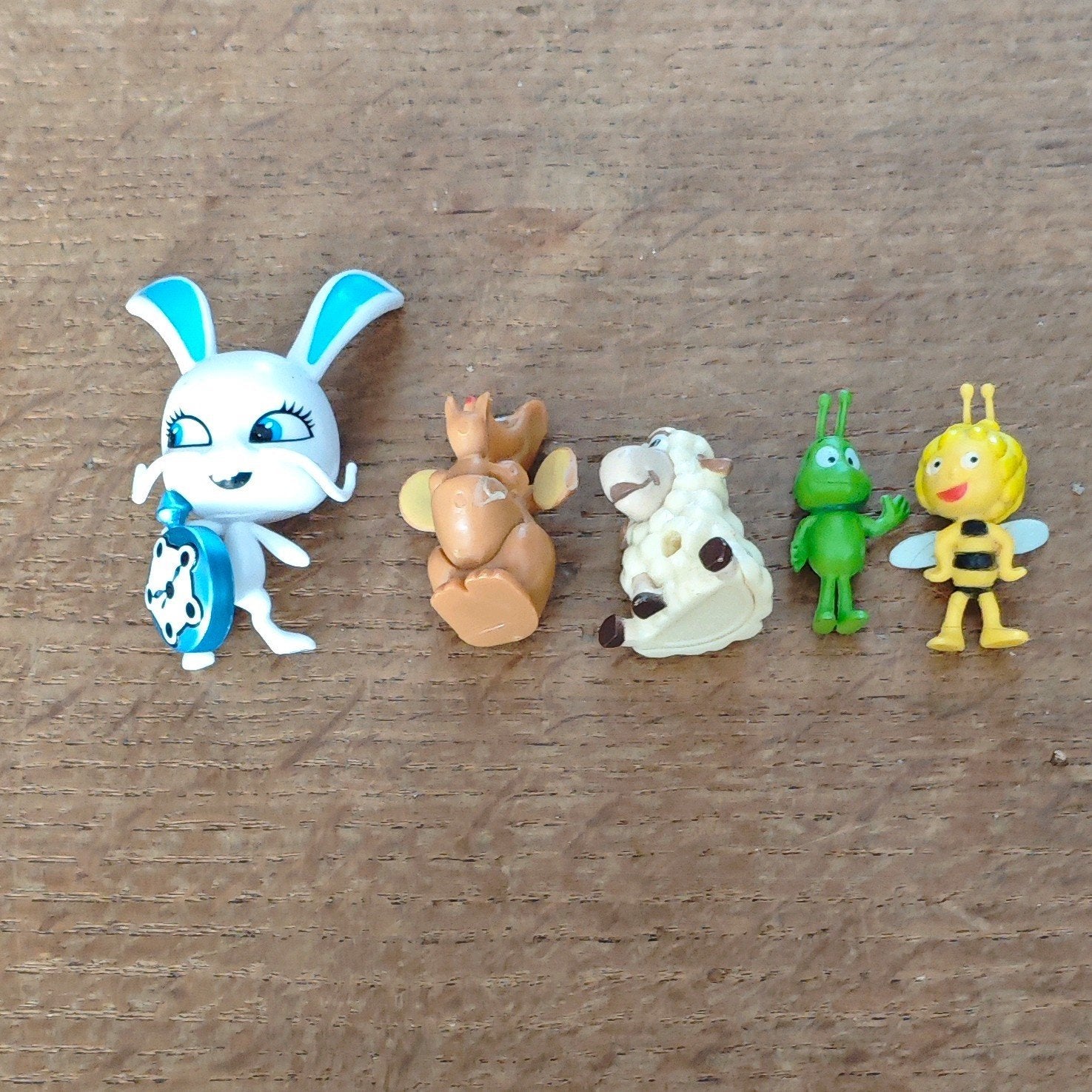 Set van 5 mini figuurtjes, Verzamelen, Ophalen of Verzenden, Zo goed als nieuw