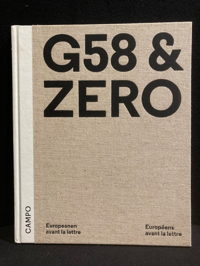 G58 & ZERO - Campo 2017 Nederlands/Frans, Diverse auteurs, Ophalen of Verzenden, Zo goed als nieuw, Schilder- en Tekenkunst