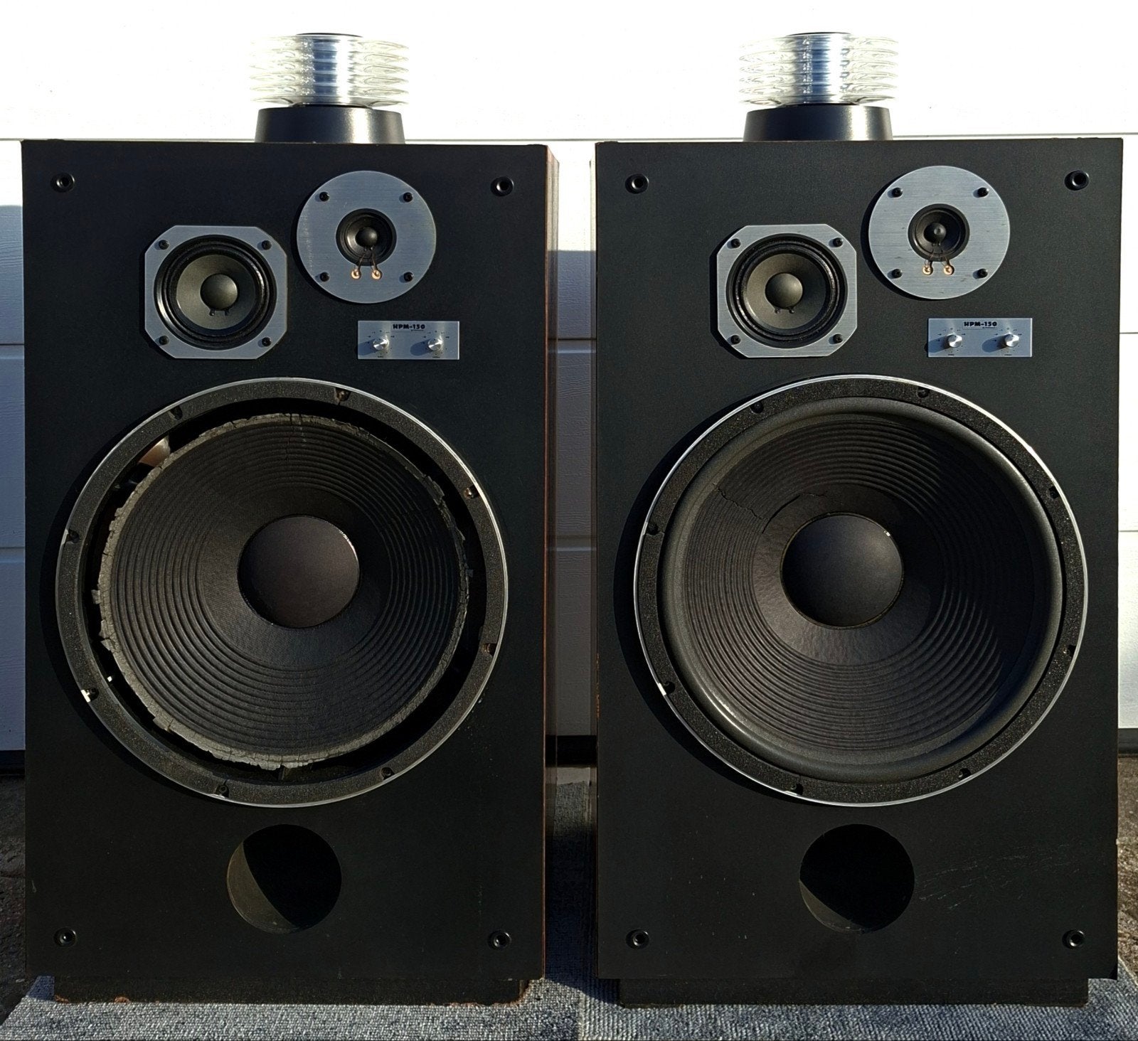 Rare paire d'enceintes vintage Pioneer HPM-150, Fonctionnent, Enlèvement, Pioneer