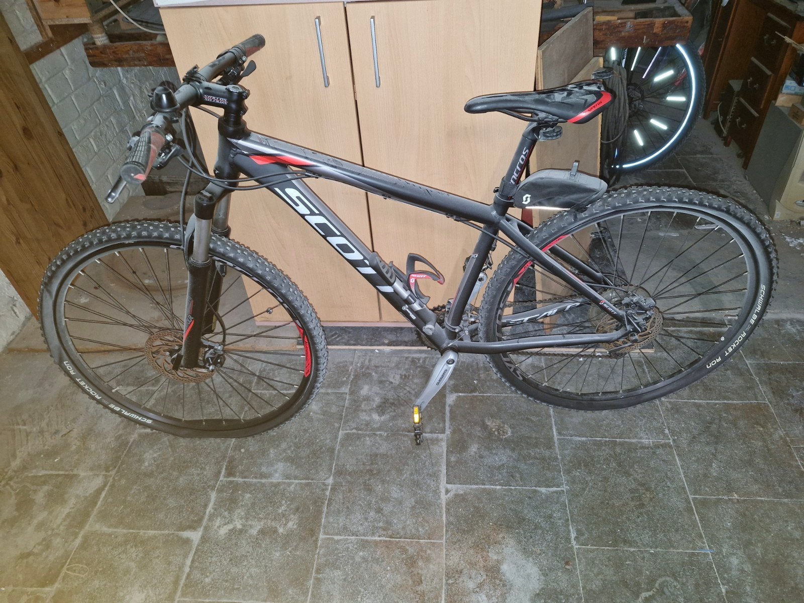 Scott mountainbike, Ophalen, Vering