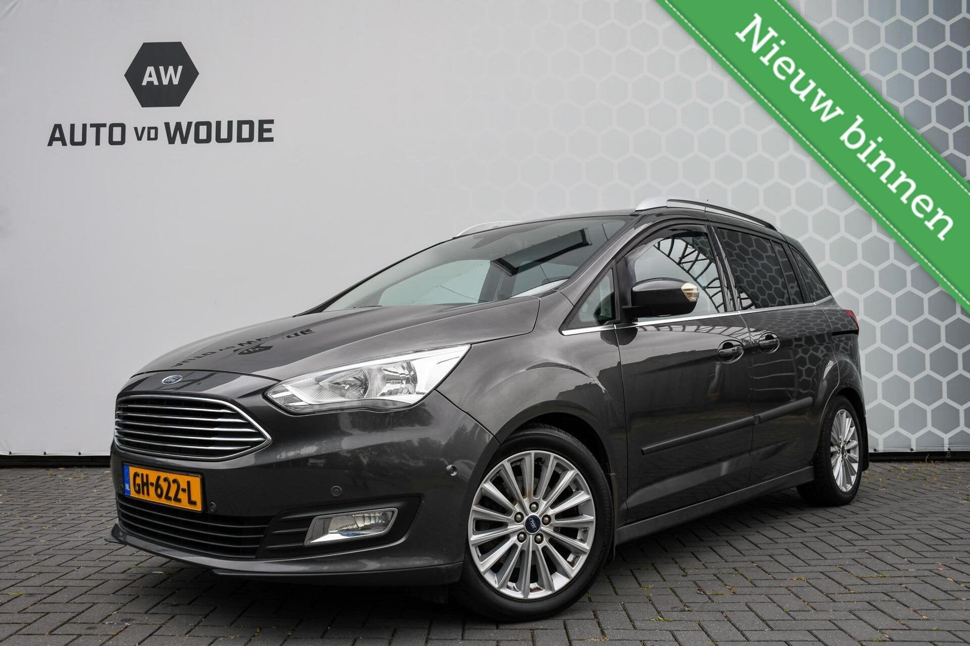 Ford Grand C-Max 1.0 Titanium Trekhaak Cruise Camera PDC, Achat, 998 cm³, Euro 6, Entreprise
