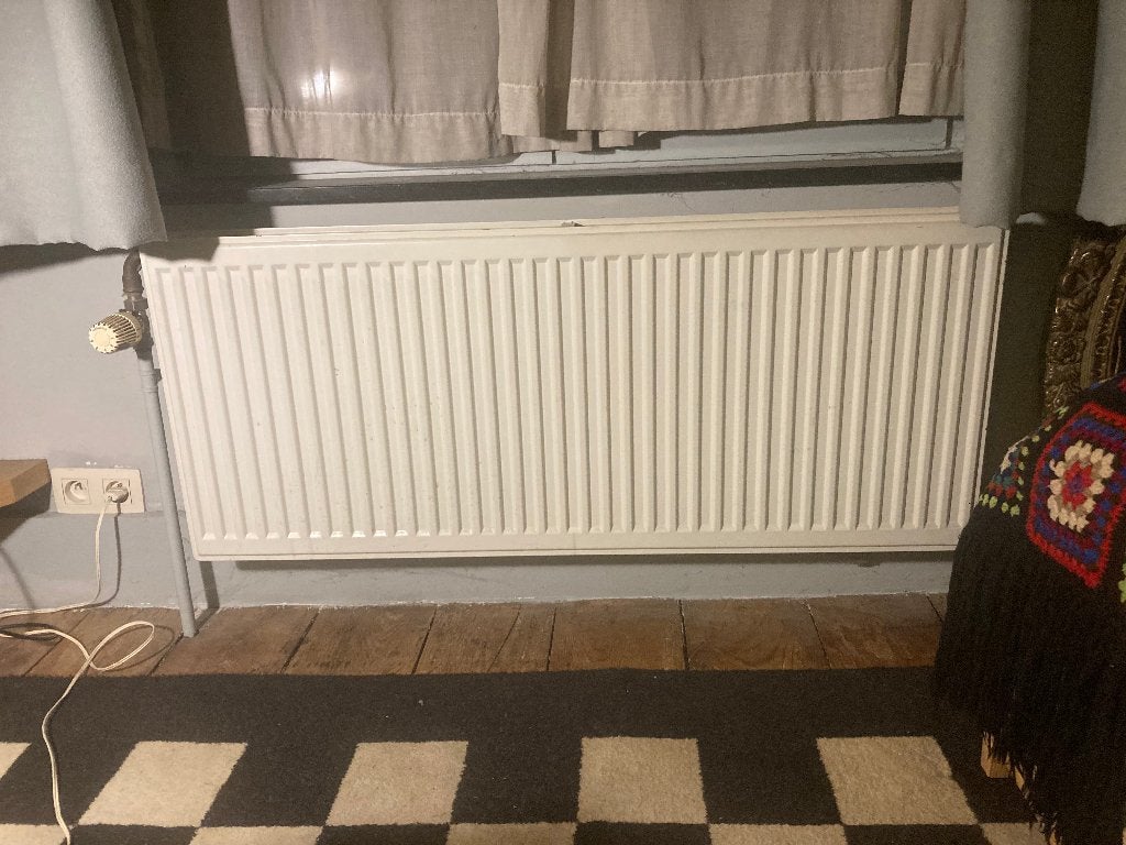 radiateur acier 120cm, Bricolage & Construction, 800 watts ou plus, Enlèvement, Utilisé, Radiateur