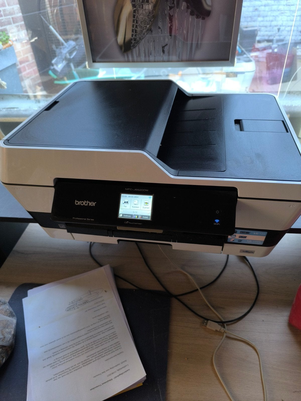 A3 Printer Brother mfc-J6520DW, Computers en Software, Printers, Ophalen, Gebruikt, Inkjetprinter, All-in-one