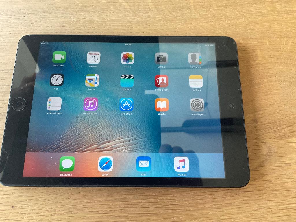 iPad mini (2013), Ophalen, Gebruikt, Zwart, Wi-Fi