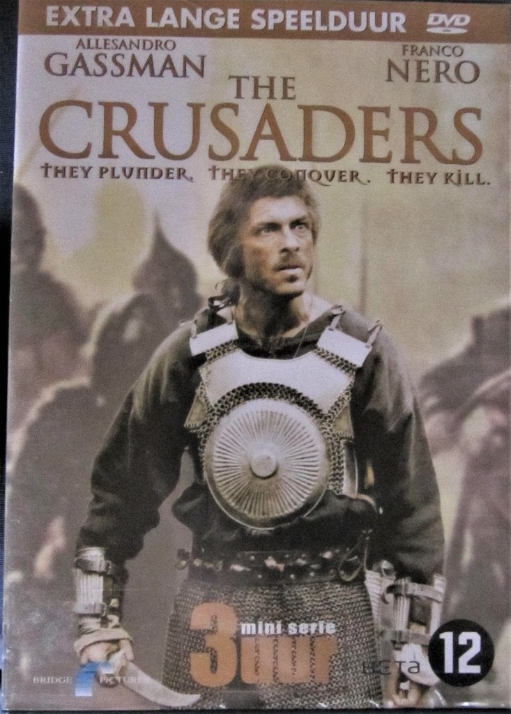 DVD ACTIE/HISTORISCH- THE CRUSADERS, Engels, Alle leeftijden, Nederlands, Ophalen of Verzenden