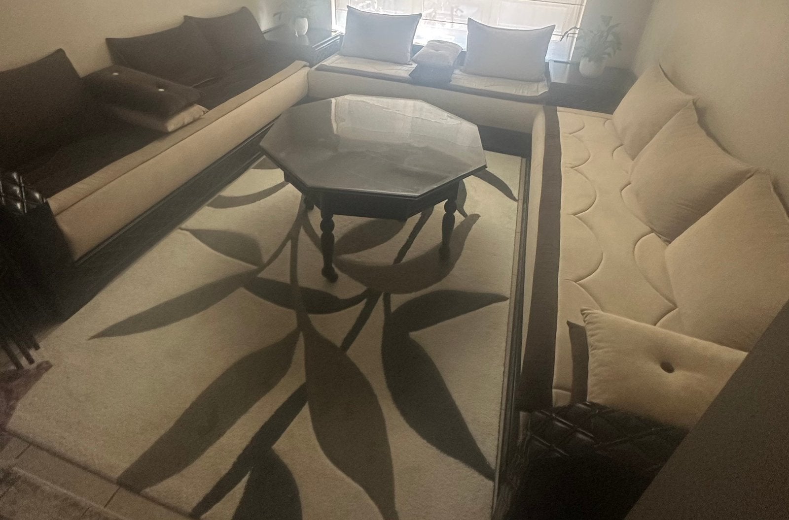 Salon marocain, Enlèvement, Comme neuf, Beige