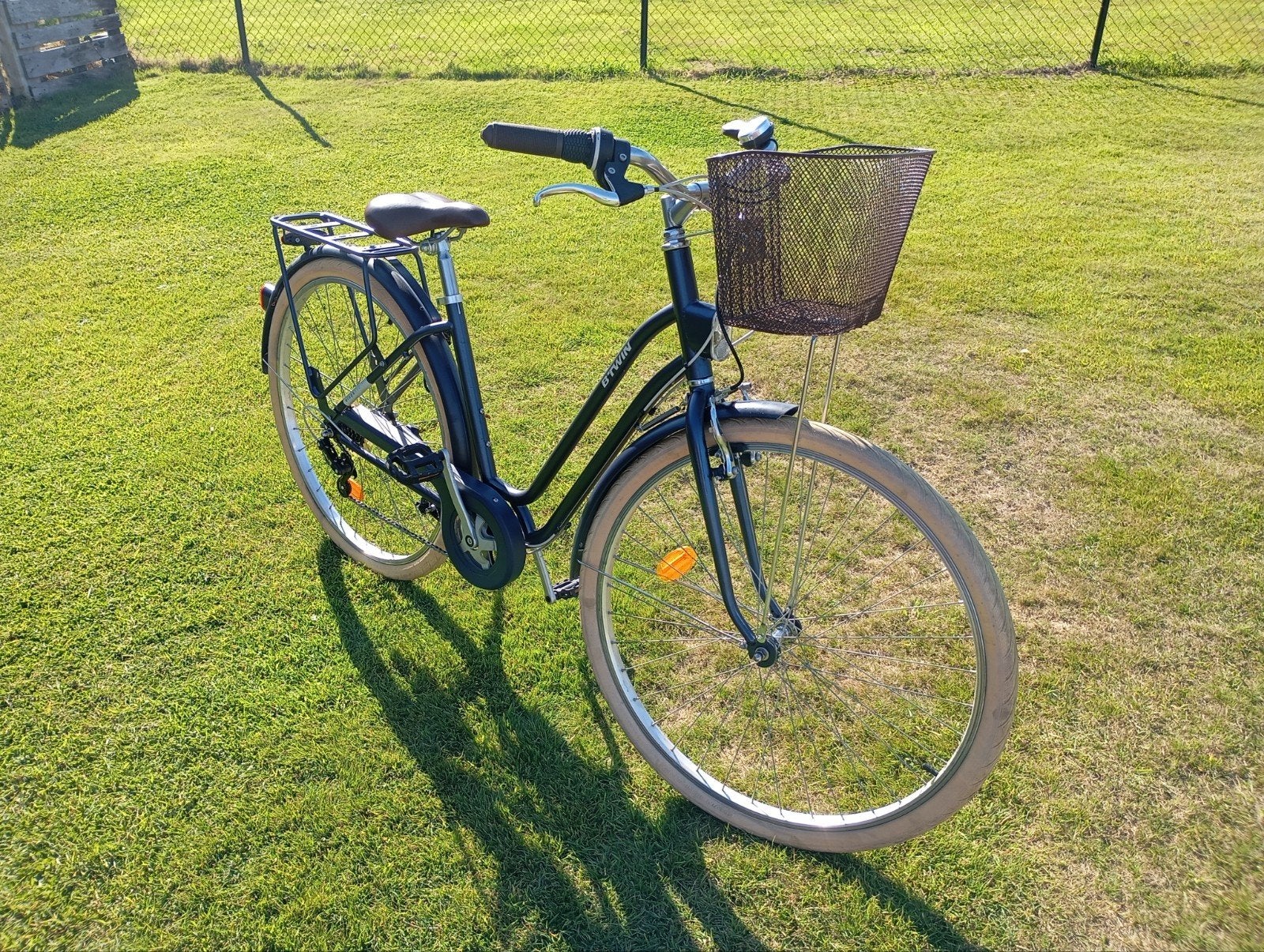 vélo de ville B'twin elops 520, Accès (extra) bas, Autres marques, Frein sur jante, Comme neuf