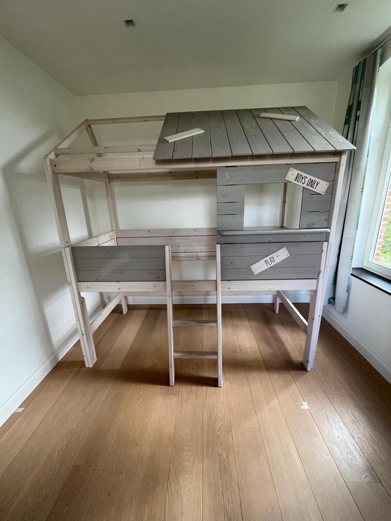 hoogslaper huisje in prima staat, Enlèvement, Comme neuf, Lit mezzanine