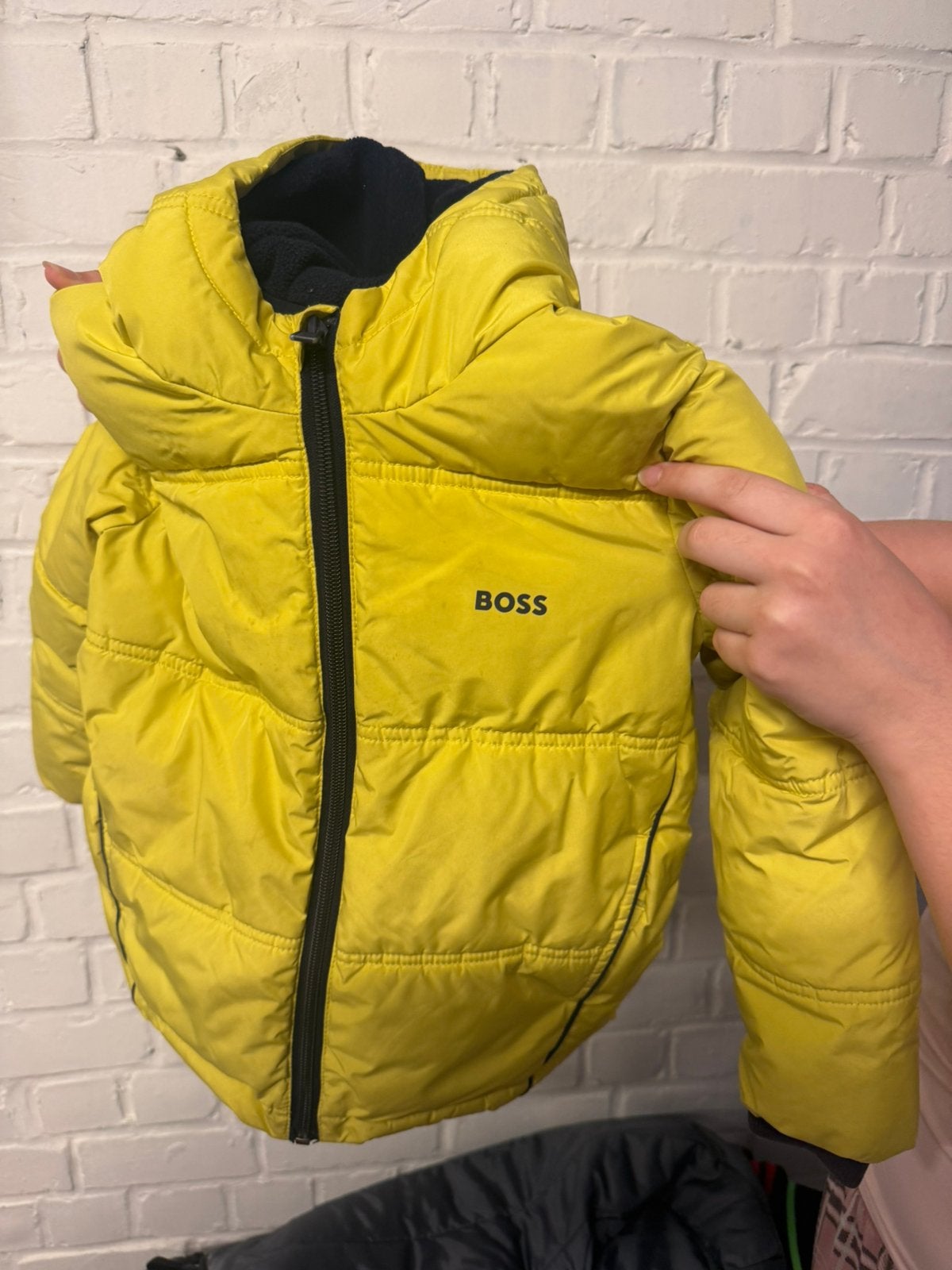 Kinder jas boss ( origineel) 4 jaar, Ophalen of Verzenden, Zo goed als nieuw